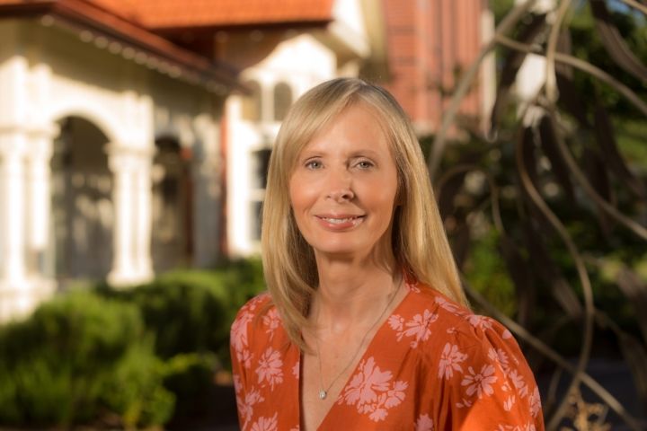 Female school professor
